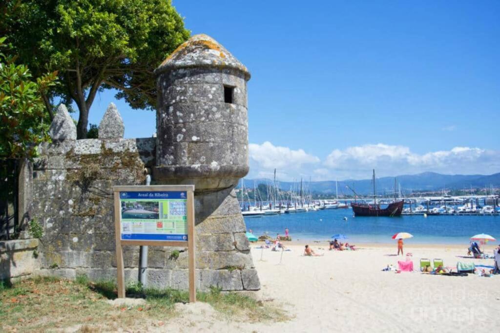 Precioso Apartamento En Baiona Zona Centro ภายนอก รูปภาพ